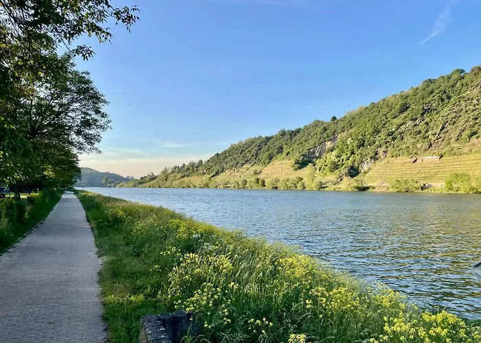 Ufergeheimnis Am Guelser Moselbogen I 2 Sz I 5 Gaeste I Badebucht I Grill I Garten كوبلنس