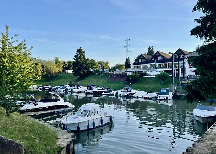 Ufergeheimnis Am Guelser Moselbogen I 2 Sz I 5 Gaeste I Badebucht I Grill I Garten شقة