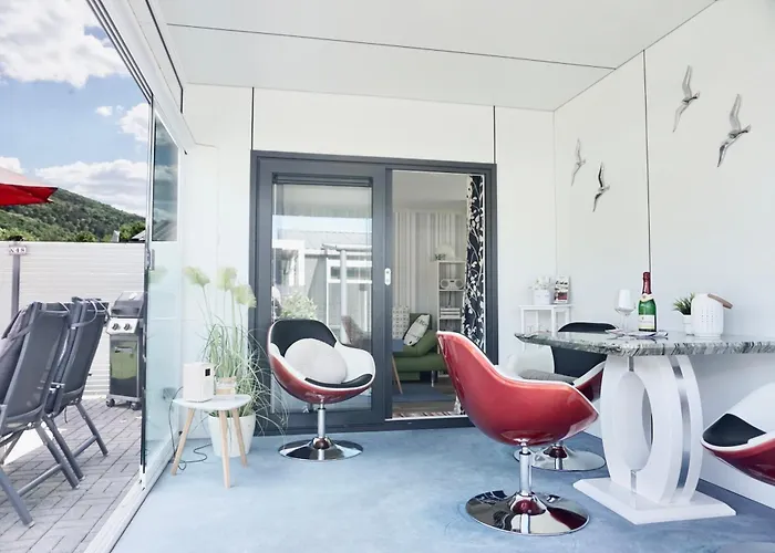 Ufergeheimnis Am Guelser Moselbogen I 2 Sz I 5 Gaeste I Badebucht I Grill I Garten شقة كوبلنس